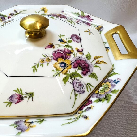 Theodore Haviland Limoges Vintage Covered Vegetable Bowl “Persia” France - Picture 11 of 11